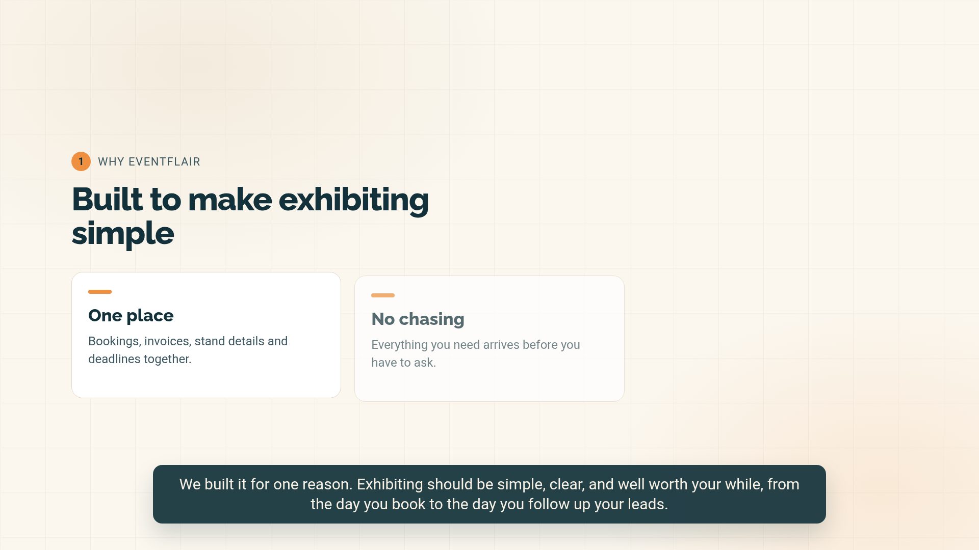 Exhibitor portal: full step-by-step walkthrough video preview